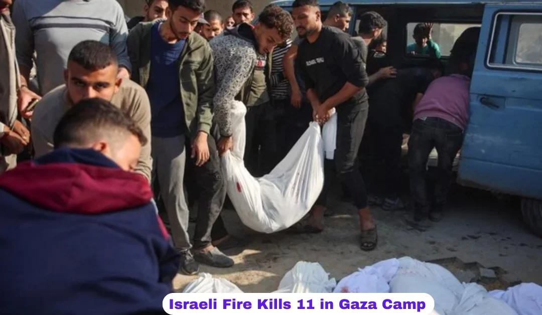 Israeli-Fire-Kills-11-in-Gaza-Camp