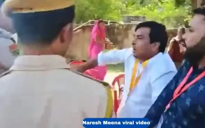 Congress Rebel Naresh Meena Allegedly Slaps SDM During Rajasthan Bypolls