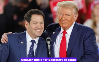 Trump May Pick Senator Rubio for Secretary of State