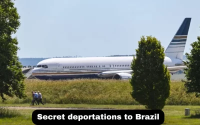 Over 600 Brazilians deported on secret UK flights