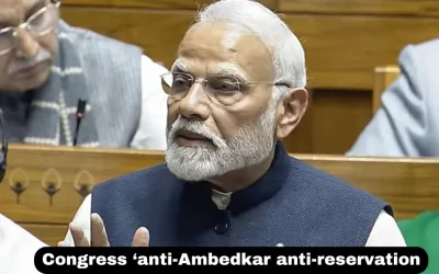 Congress ‘anti-Ambedkar anti-reservation’: Shah