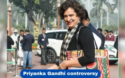 Priyanka Gandhi on ‘Palestine’ Bag Row Who Decides?