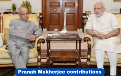 Pranab Mukherjee Unique Public Figure Says PM Modi