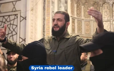 Syria’s rebel leader vows to reform security forces