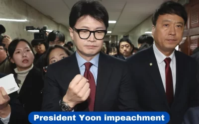 South Korea Ruling Party Leader Resigns Over Yoon Impeachment