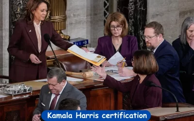 US Congress certifies Trump victory with Harris presiding