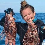 Caribbean’s-Bold-Lionfish-Huntresses