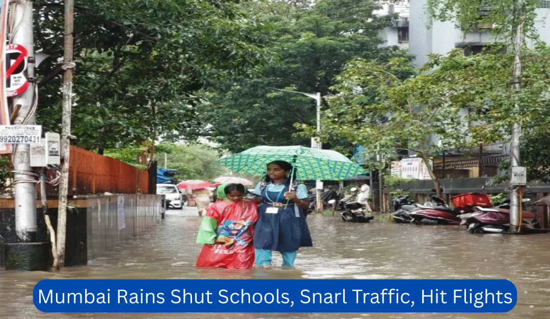 Mumbai Rains Shut Schools, Snarl Traffic, Hit Flights