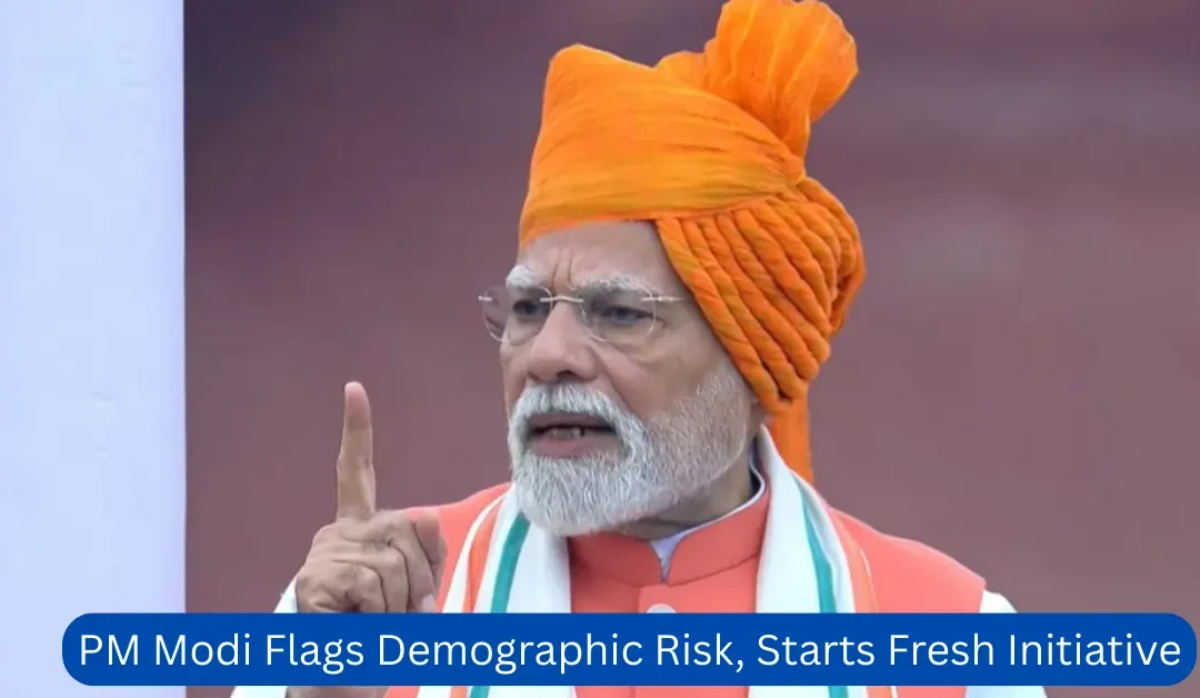 PM Modi Flags Demographic Risk, Starts Fresh Initiative