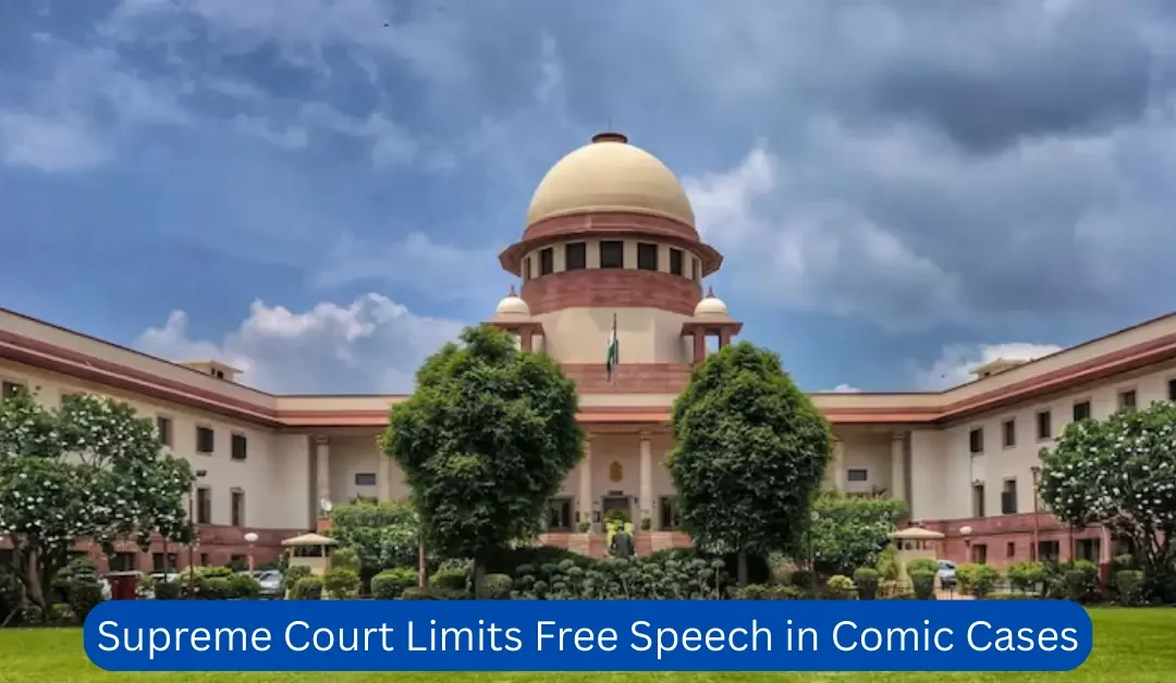 Supreme Court Limits Free Speech in Comic Cases