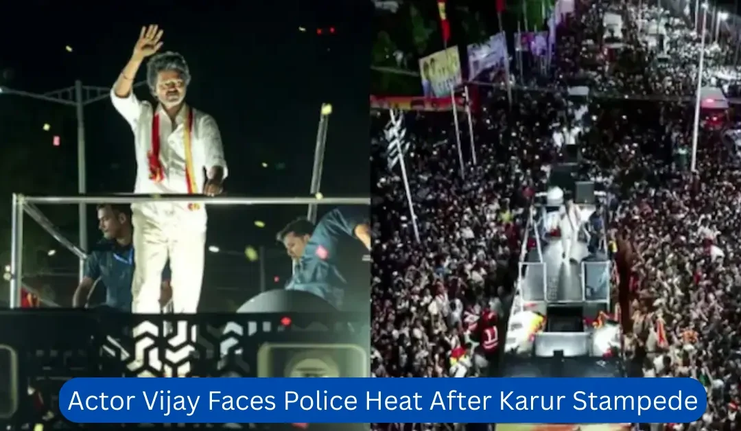 Actor Vijay Faces Police Heat After Karur Stampede