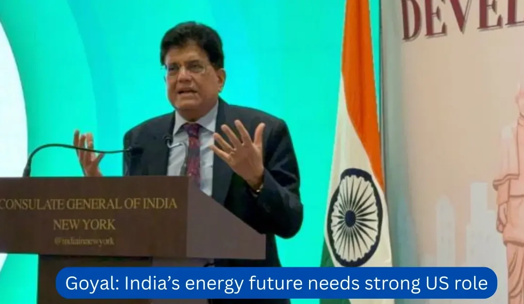 Goyal: India’s energy future needs strong US role