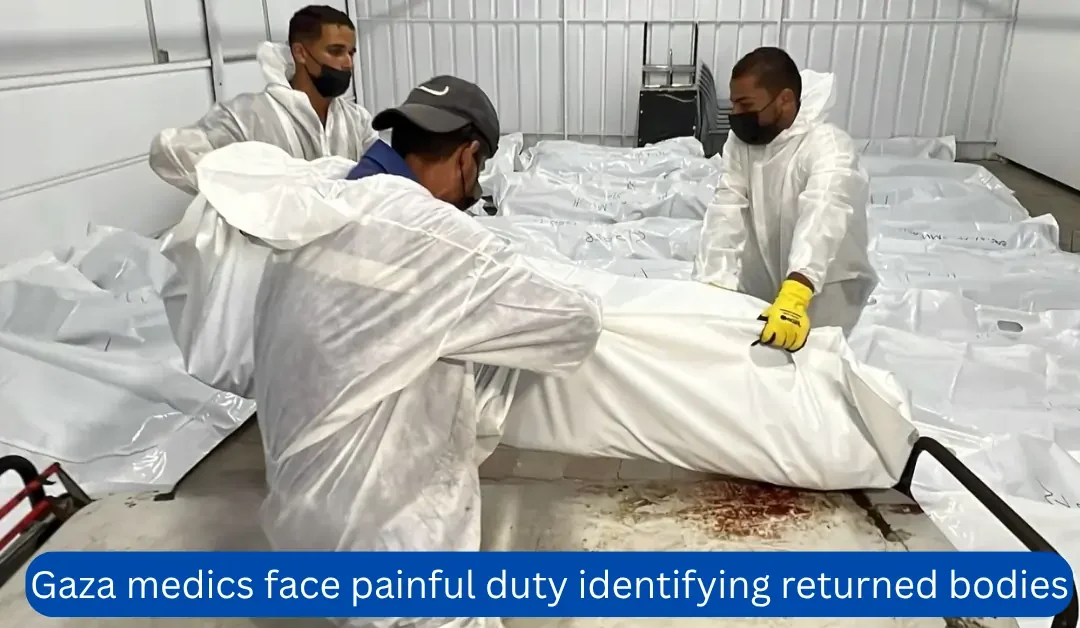 Gaza-medics-face-painful-duty-identifying-returned-bodies