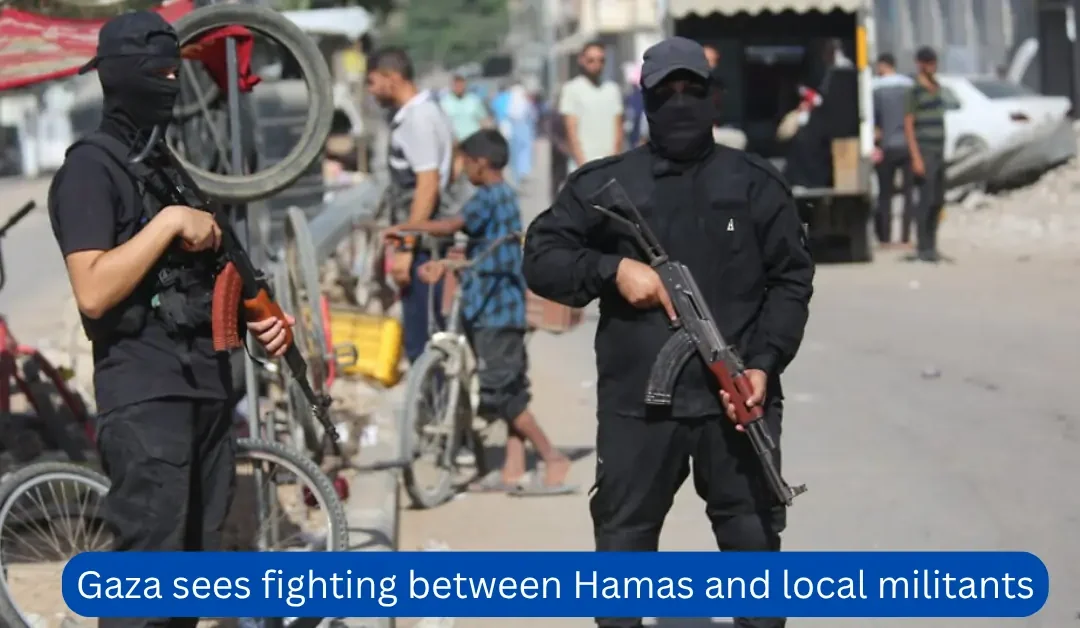 Gaza-sees-fighting-between-Hamas-and-local-militants