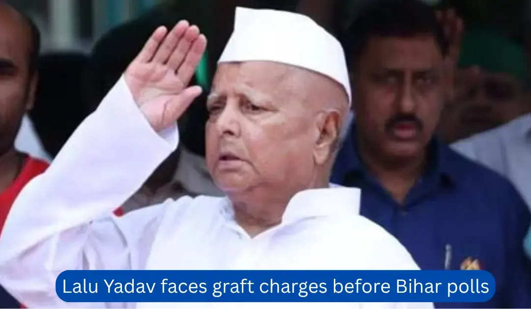 Lalu Yadav faces graft charges before Bihar polls
