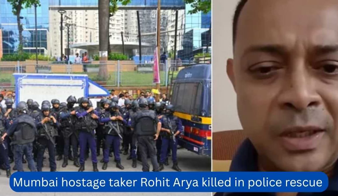 Mumbai hostage taker Rohit Arya killed in police rescue