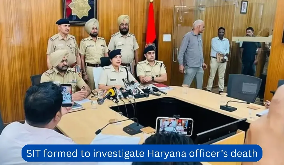 SIT formed to investigate Haryana officer’s death