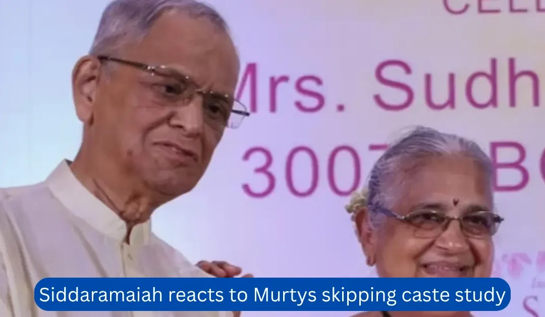 Siddaramaiah reacts to Murtys skipping caste study