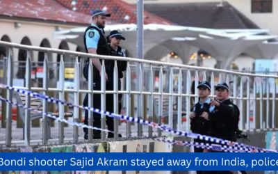 Bondi shooter Sajid Akram stayed away from India, police say