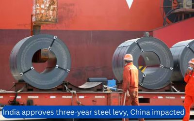 India approves three-year steel levy, China impacted