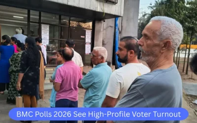 BMC Polls 2026 See High-Profile Voter Turnout