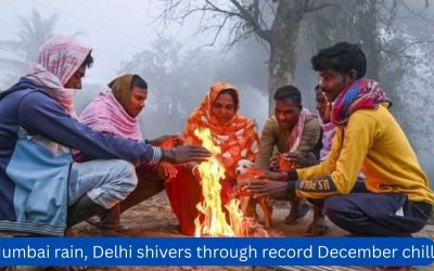Mumbai rain, Delhi shivers through record December chill