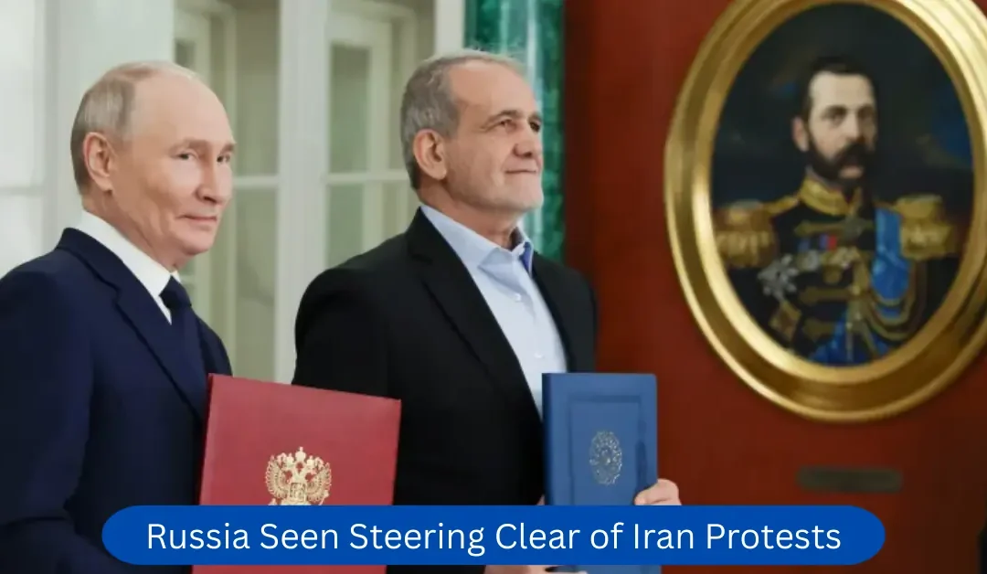 Russia Seen Steering Clear of Iran Protests