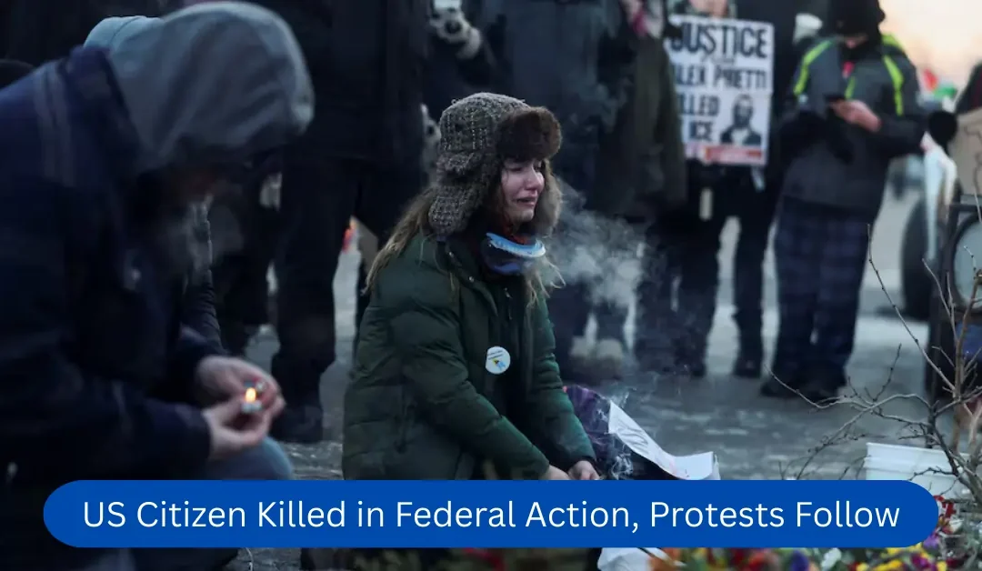 US Citizen Killed in Federal Action, Protests Follow
