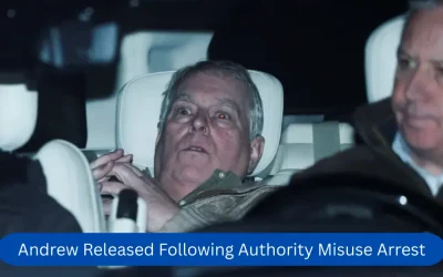 Andrew Released Following Authority Misuse Arrest