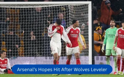 Arsenal’s Hopes Hit After Wolves Leveler