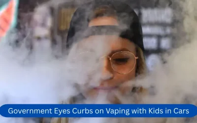Government Eyes Curbs on Vaping with Kids in Cars
