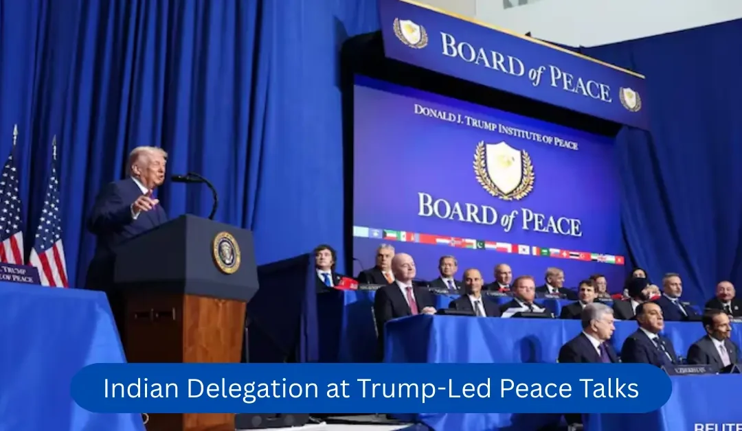Indian-Delegation-at-Trump-Led-Peace-Talks
