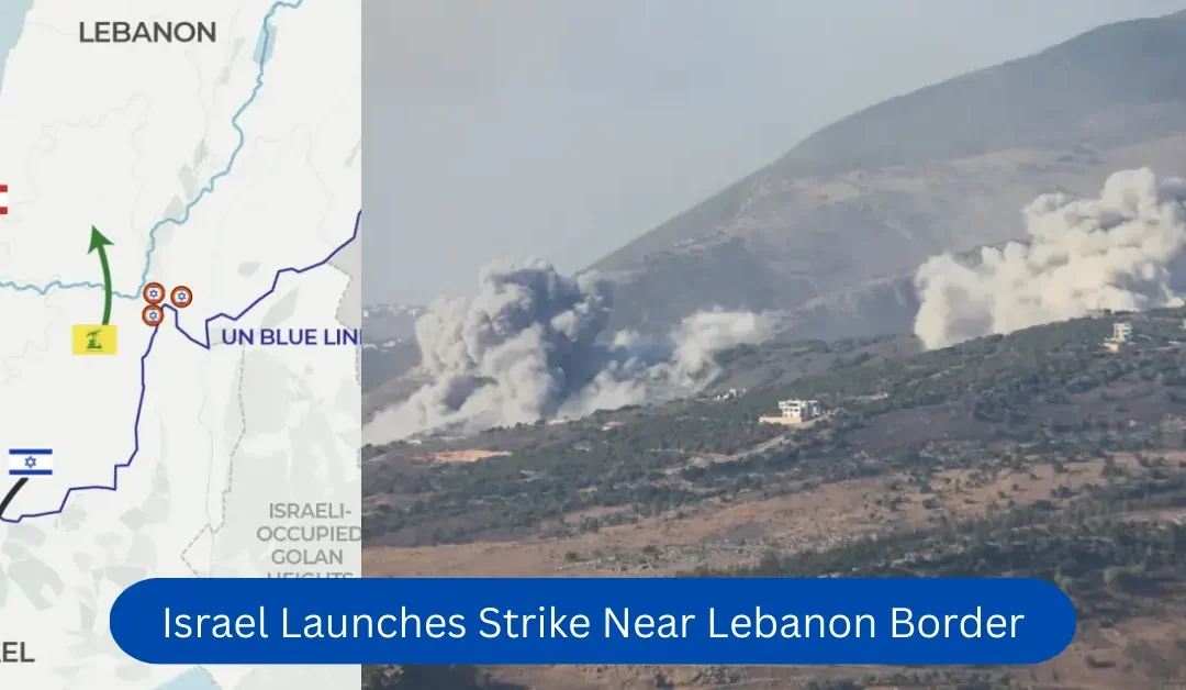 Israel-Launches-Strike-Near-Lebanon-Border