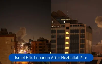 Israel Hits Lebanon After Hezbollah Fire
